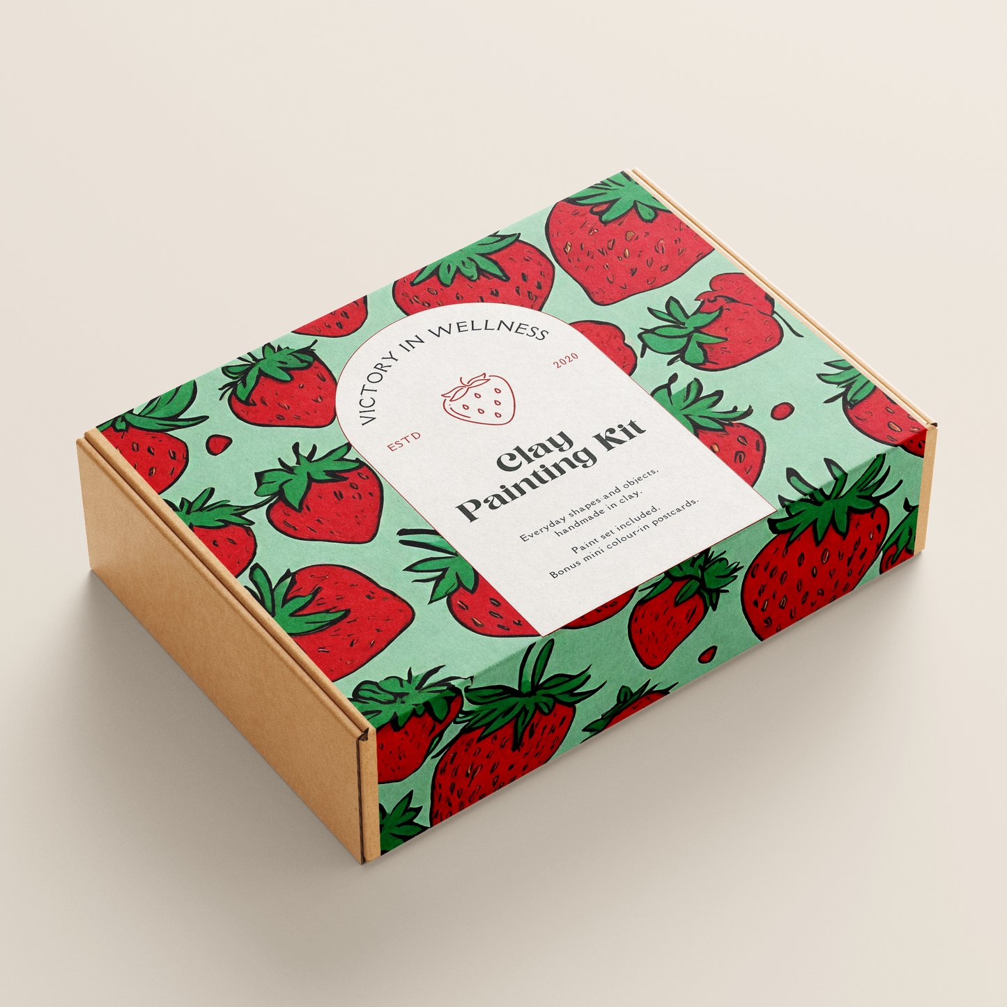 Victory in Wellness starter kit, Strawberry Fruit Paint Kit-1