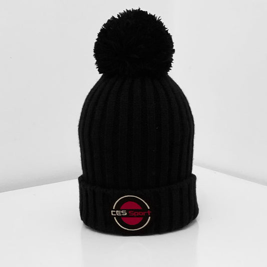 Black Bobble Hat-0