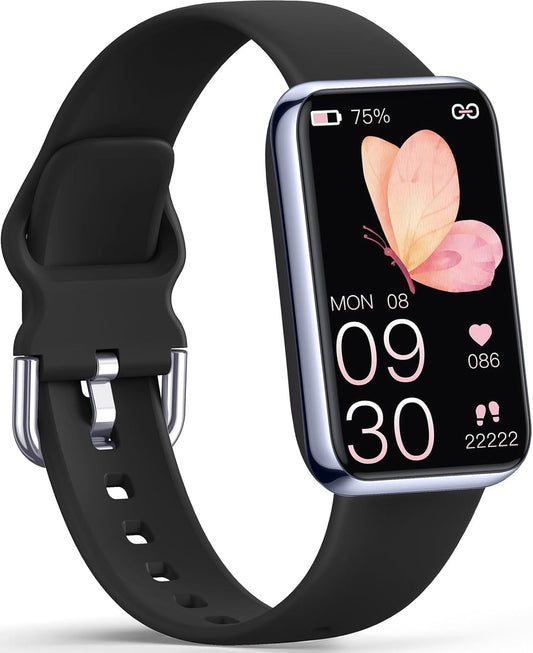 Fitness Tracker with Heart Rate & Sleep Monitor, Bluetooth Smartwatch with Calls, Blood Oxygen, IP68 Waterproof, Step Counter & 20 Sport Modes for Men & Women